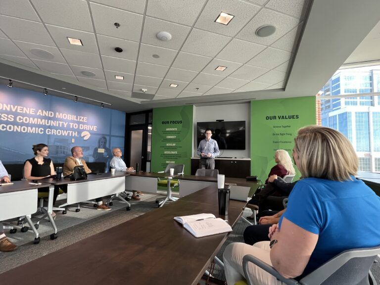 Taylor Brown at Greenville Chamber