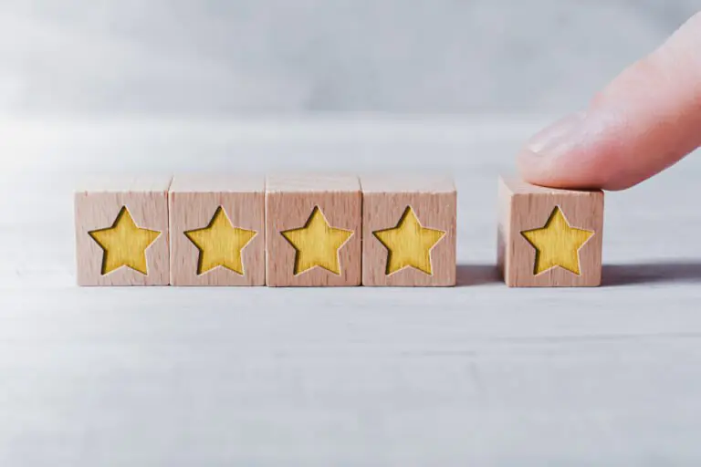 blocks with golden stars